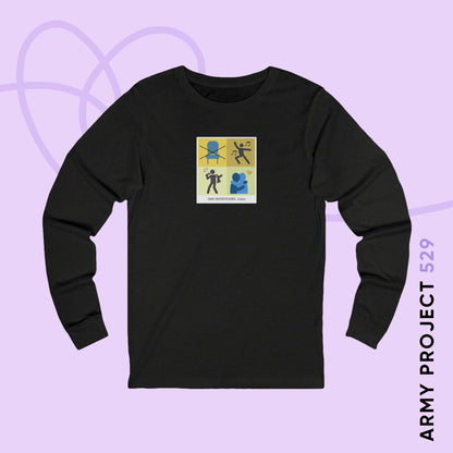 Jimin Long Sleeve Shirt - Funny Fanmade BTS Merch - Care Instructions - Soft Unisex T-Shirt
