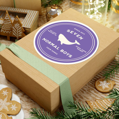 OT7 Vinyl Sticker - Fanmade BTS Merch - Seven Normal Boys from Korea - Permanent Adhesive