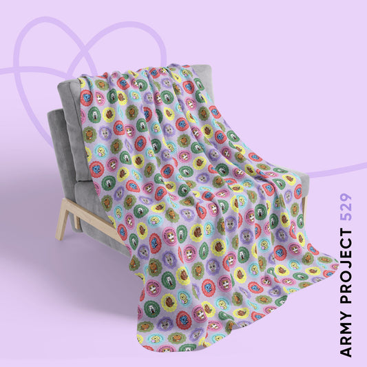 Namgoodies Bakery OT7 Fleece Sherpa Blanket