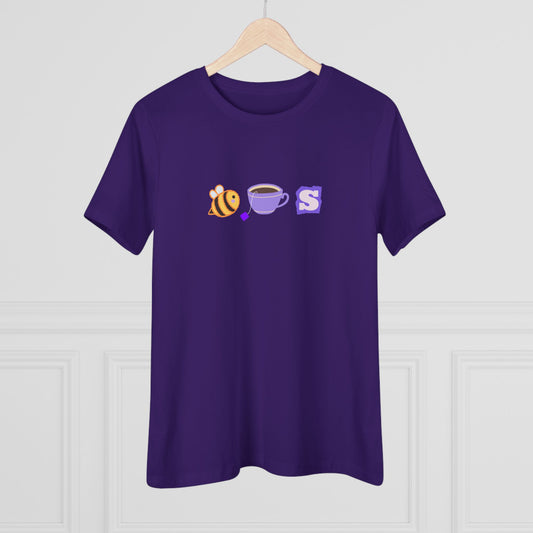 Bee Tea Ess Women's Relaxed Jersey Short Sleeve Tee
