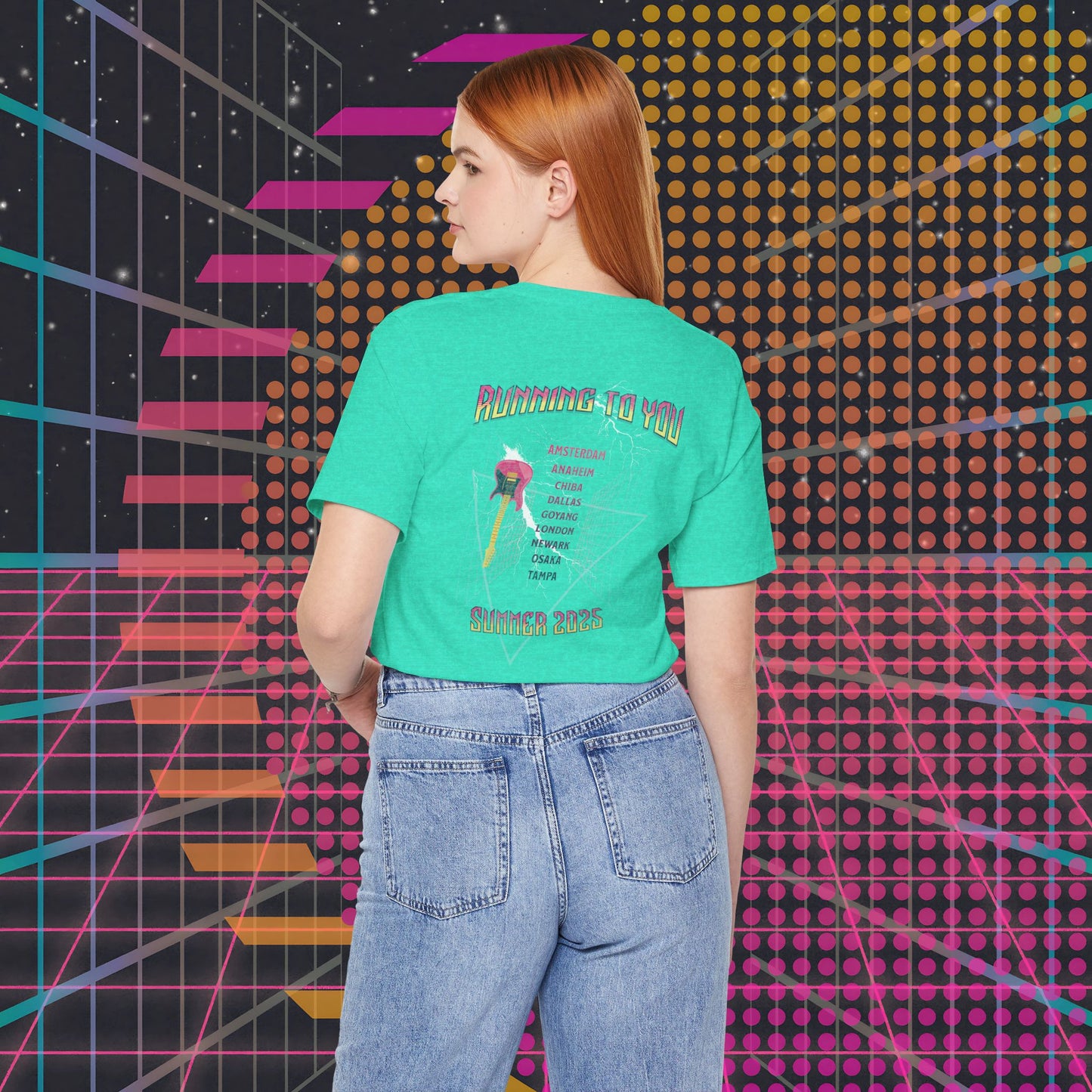 Jin Concert Short Sleeve Shirt - Fanmade BTS Merch - Running To You - Unisex Jersey T-Shirt