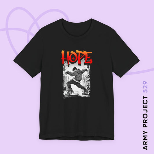 HOTS with Hope (Arson ver.) Unisex Jersey Short Sleeve Tee