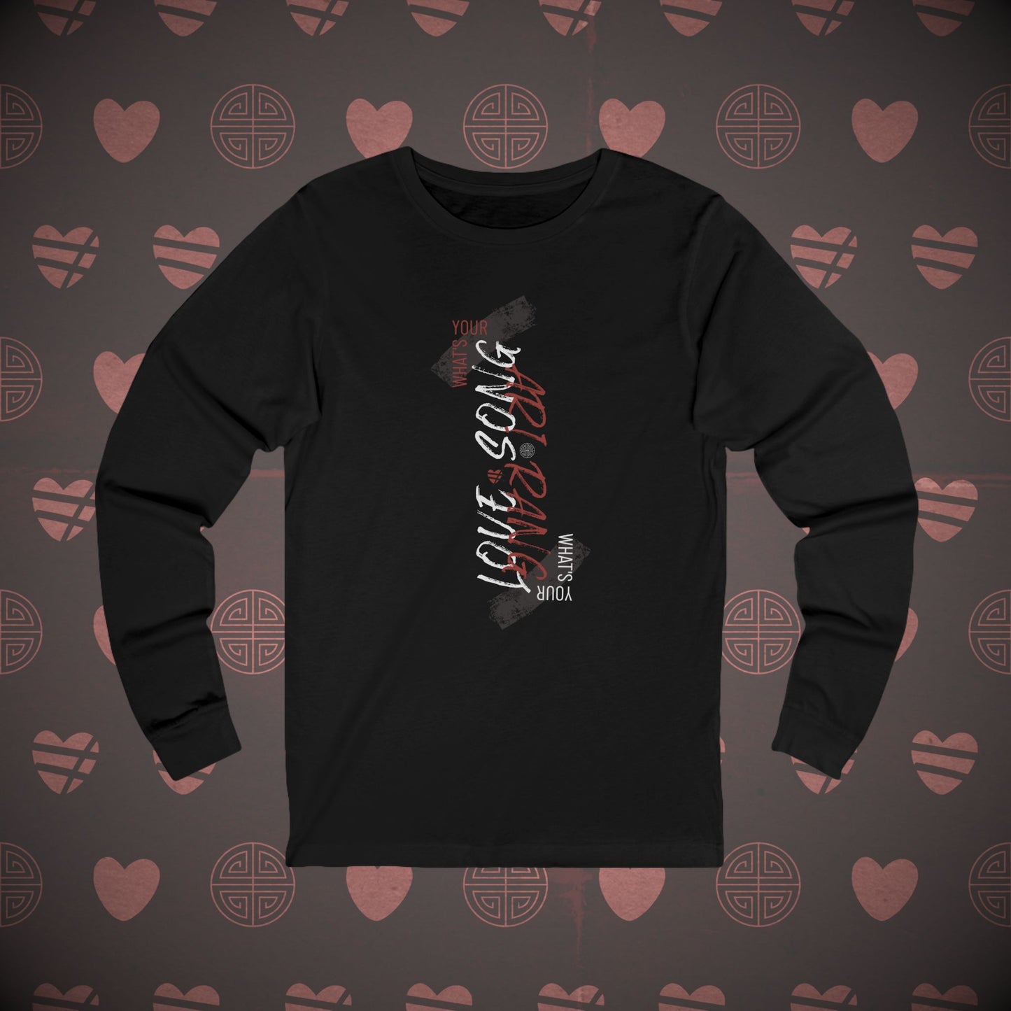 OT7 Long Sleeve Shirt - Arirang Love Song Mirror - Soft Unisex T-Shirt