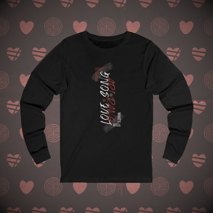 OT7 Long Sleeve Shirt - Arirang Love Song Mirror - Soft Unisex T-Shirt