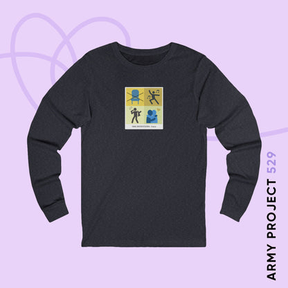 Jimin Long Sleeve Shirt - Funny Fanmade BTS Merch - Care Instructions - Soft Unisex T-Shirt