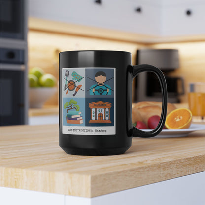 Namjoon Coffee Mug - Funny Fanmade BTS Merch - Care Instructions - 15 oz Ceramic