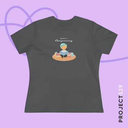 Happily Namjooning Women's Relaxed Jersey Short Sleeve Tee