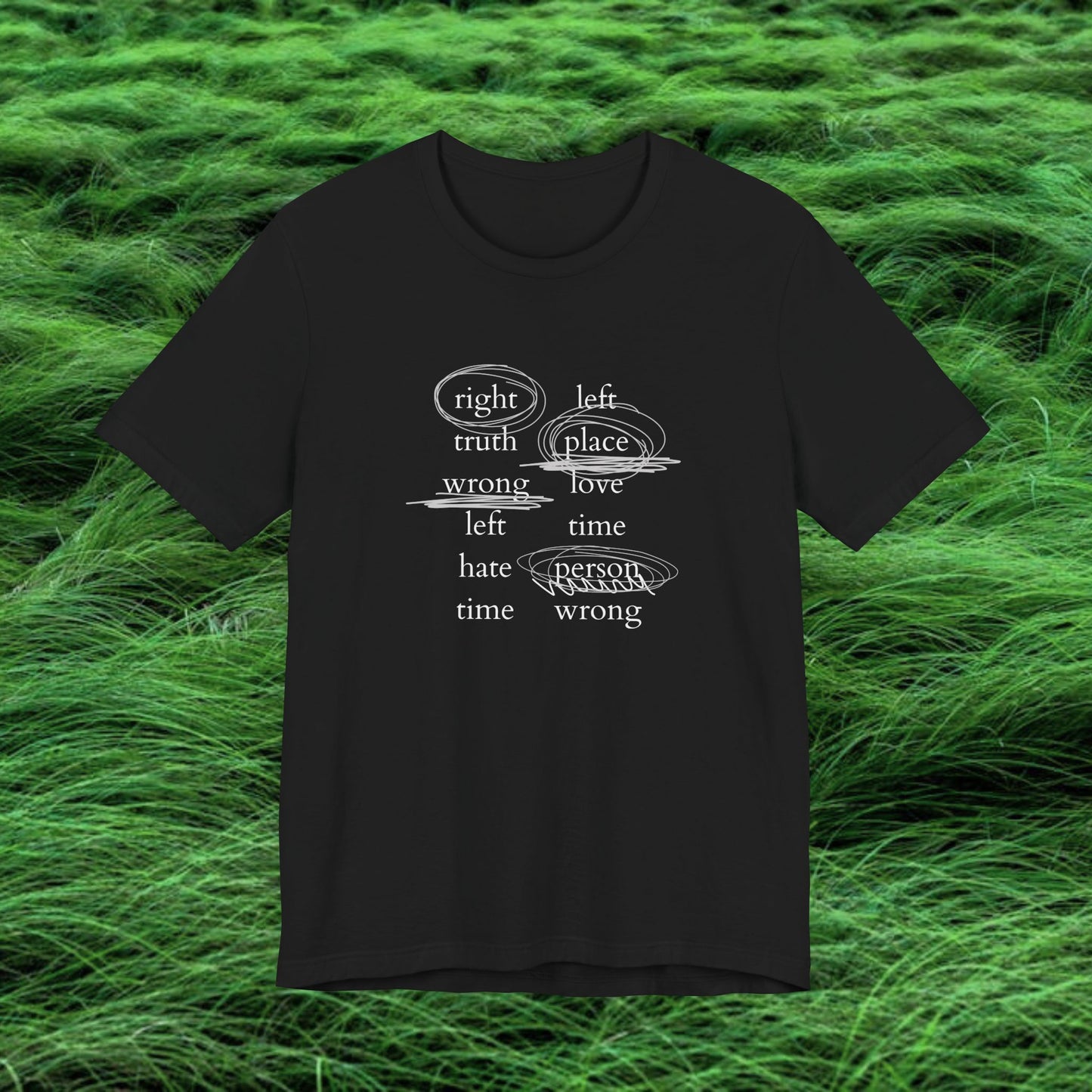 Namjoon Short Sleeve Shirt - 'Contradictions' - Fanmade BTS Merch - Soft Unisex T-Shirt