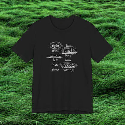 Namjoon Short Sleeve Shirt - 'Contradictions' - Fanmade BTS Merch - Soft Unisex T-Shirt