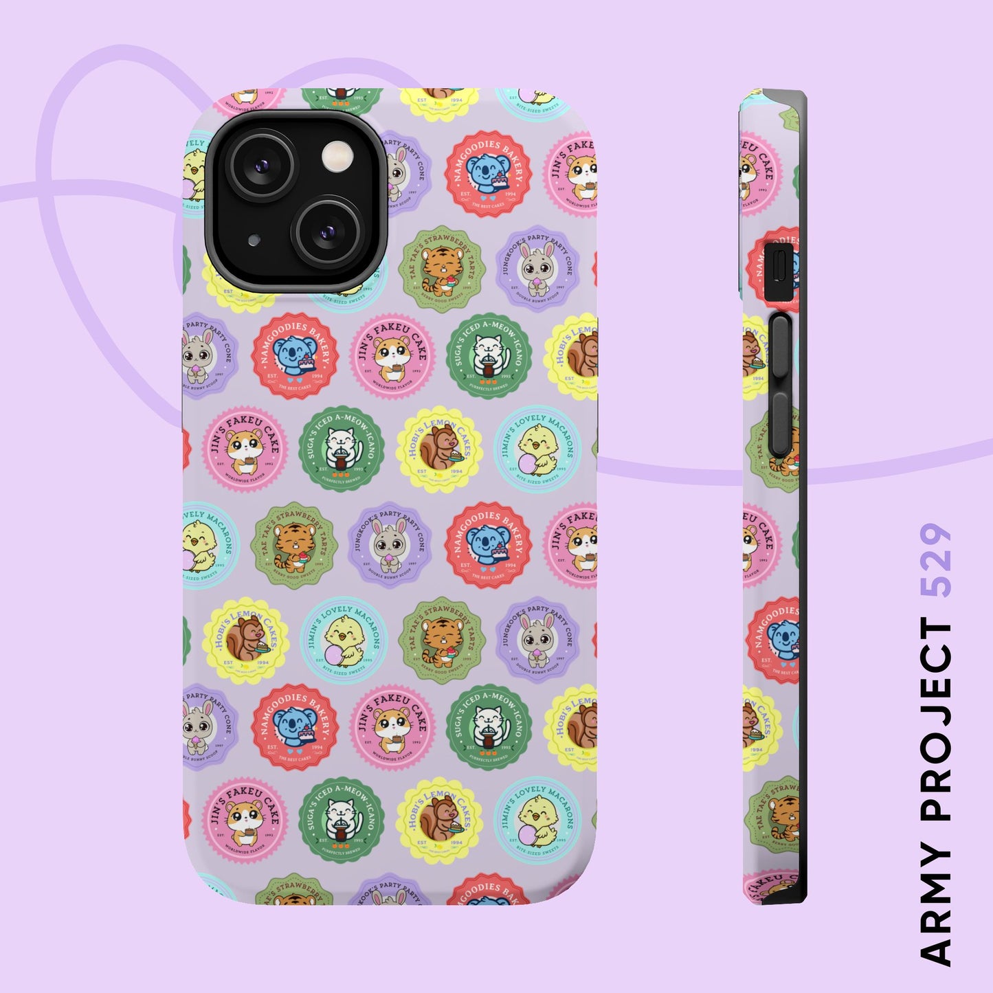 Namgoodies Bakery OT7 Magnetic Tough Phone Case