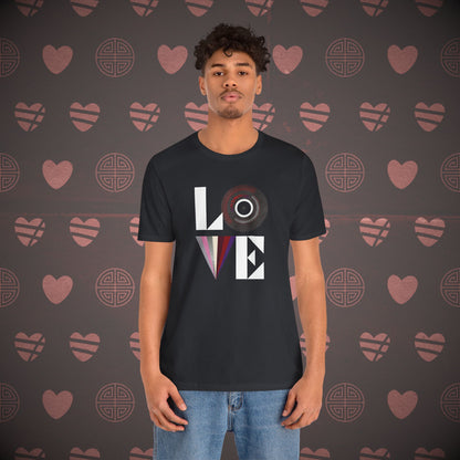 OT7 Short Sleeve Shirt - Love Record - Unisex Jersey T-Shirt