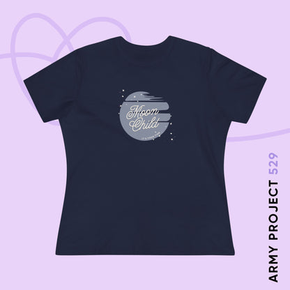 Namjoon Women's Tee - Moonchild - Fanmade BTS Merch - Soft Jersey T-Shirt