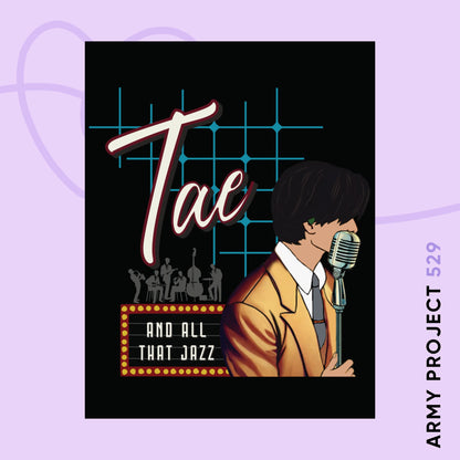 Taehyung 1950s Retro Series Matte Poster
