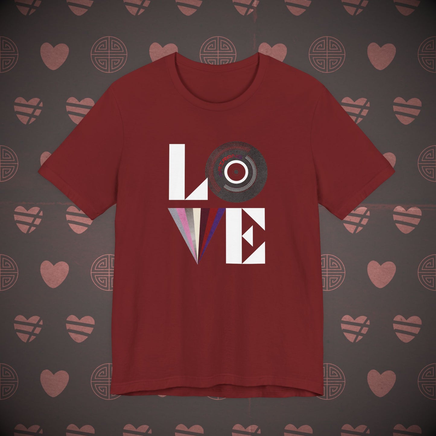 OT7 Short Sleeve Shirt - Love Record - Unisex Jersey T-Shirt