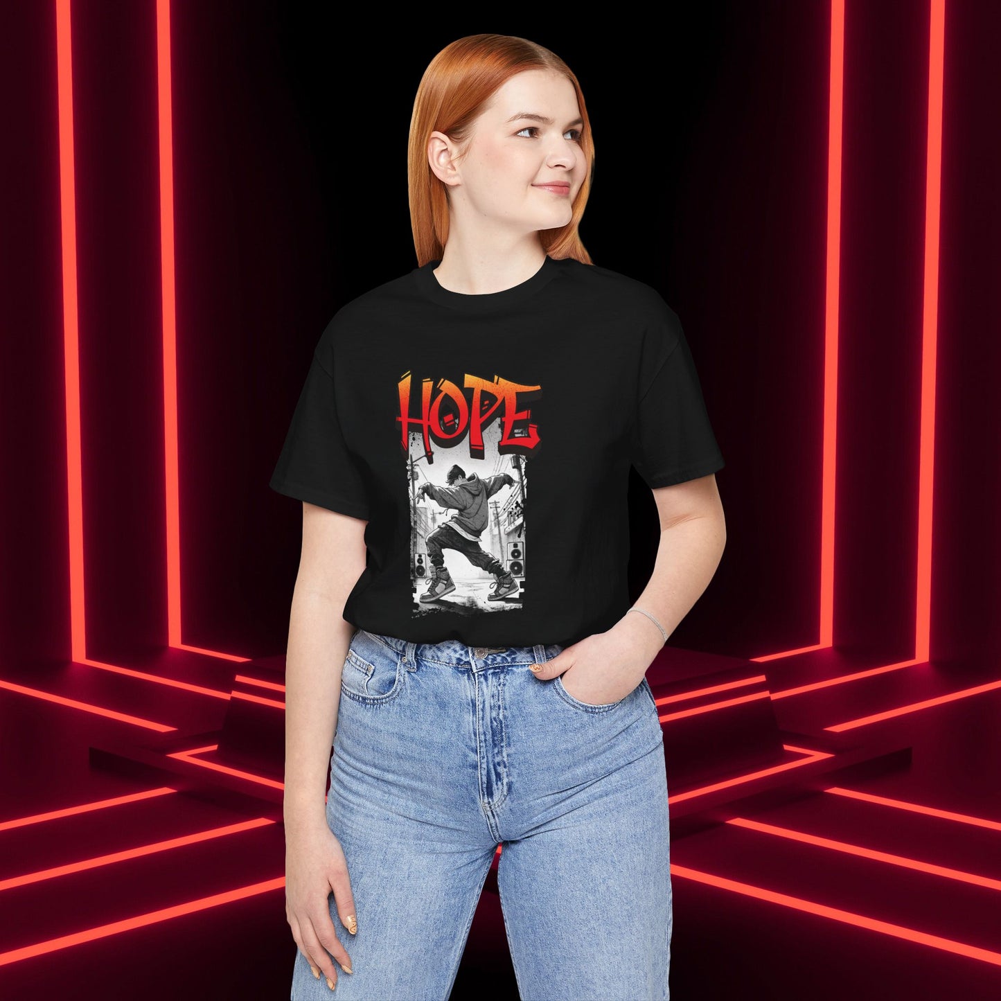 Hobi Concert Short Sleeve Shirt - HOTS with Hope (Arson Ver.) - Fanmade BTS Merch - Soft Unisex T-Shirt