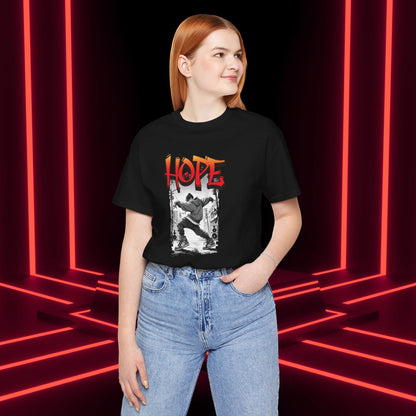 Hobi Concert Short Sleeve Shirt - HOTS with Hope (Arson Ver.) - Fanmade BTS Merch - Soft Unisex T-Shirt