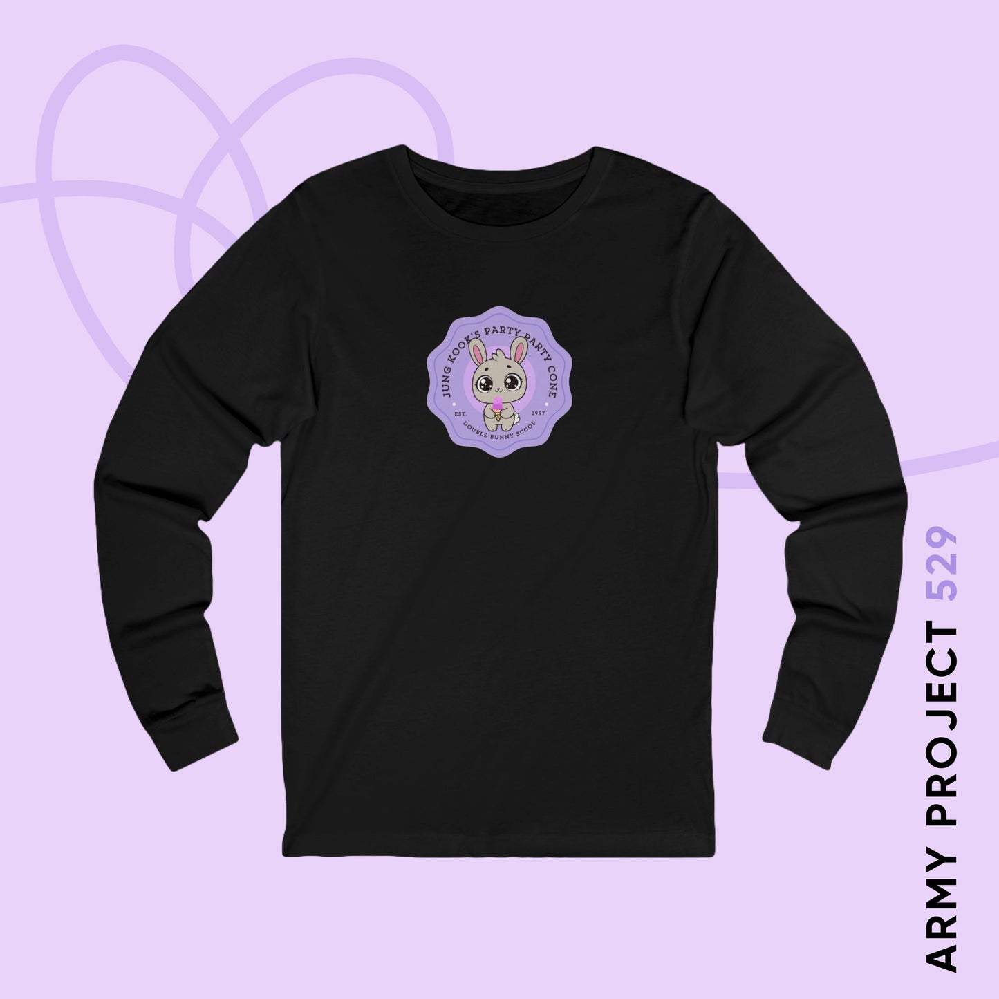 Jung Kook Party Party Cone Unisex Jersey Long Sleeve Tee