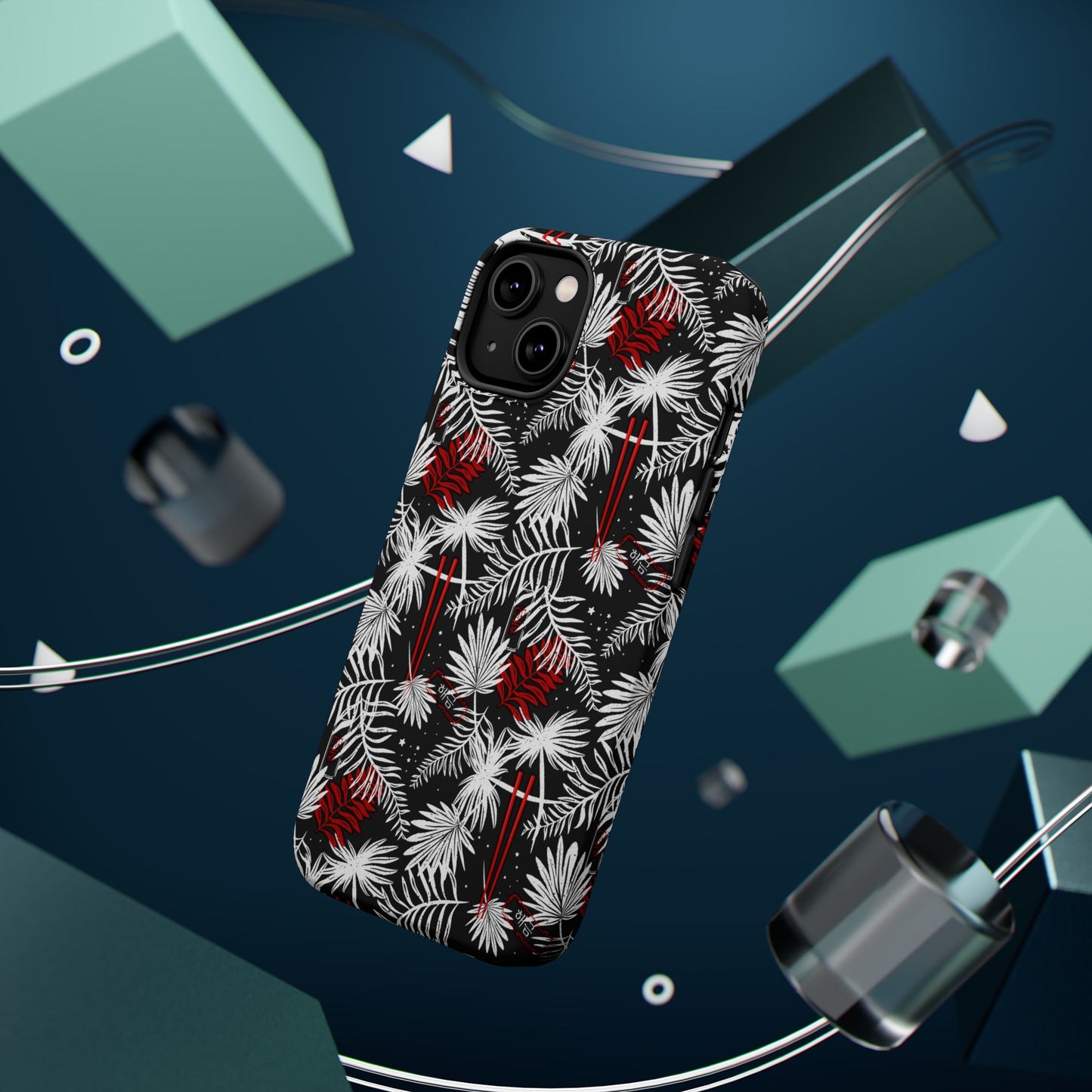 Tropical Chopsticks Magnetic Tough Phone Case