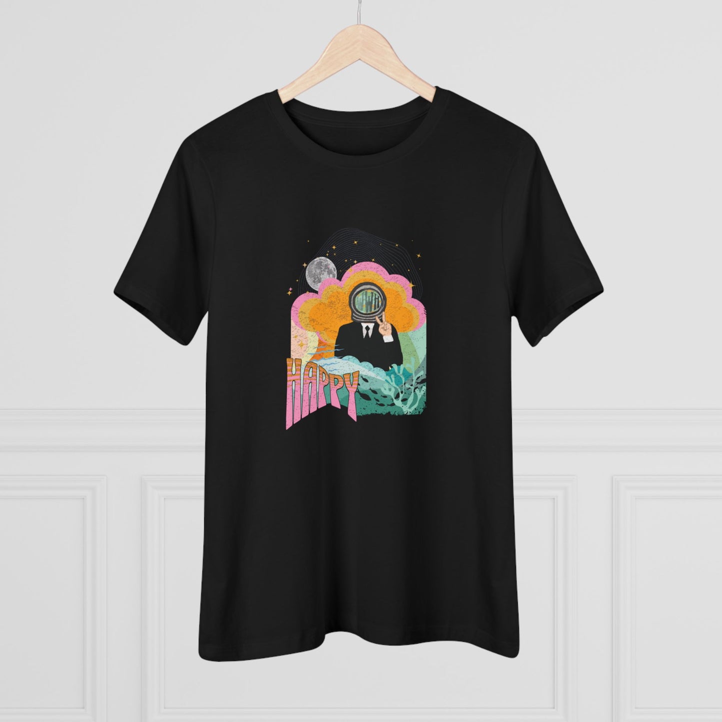 Jin 1960s Retro Series Women's Relaxed Jersey Short Sleeve Tee