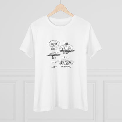 Namjoon Contradictions Women's Relaxed Jersey Short Sleeve Tee