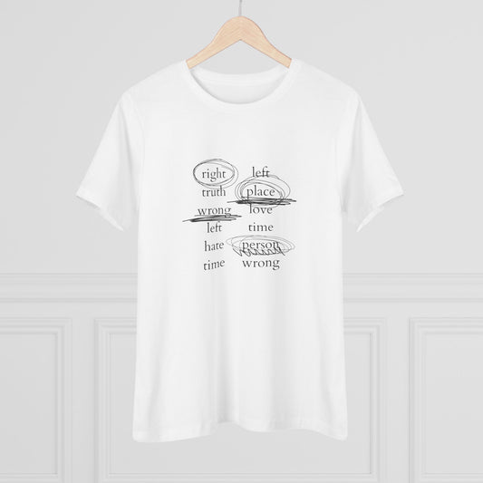 Namjoon Contradictions Women's Relaxed Jersey Short Sleeve Tee