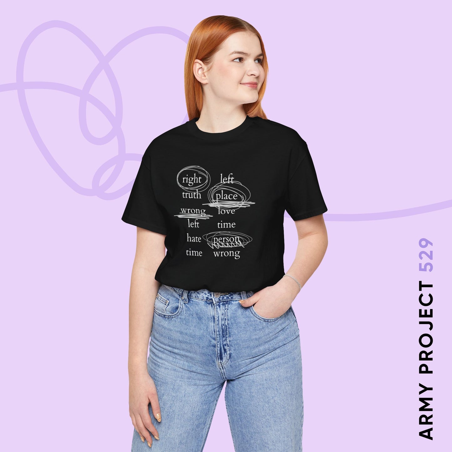 Namjoon Contradictions Unisex Jersey Short Sleeve Tee