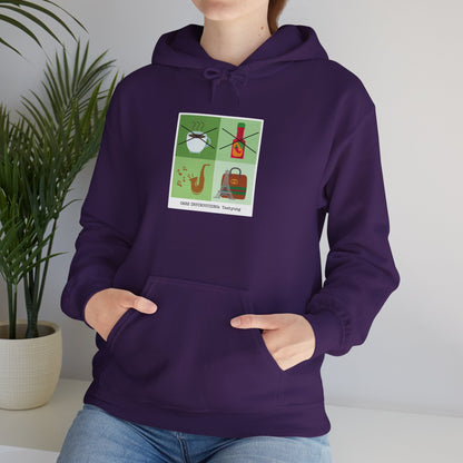 Taehyung Hoodie - Funny Fanmade BTS Merch - Care Instructions - Cozy Unisex Sweatshirt
