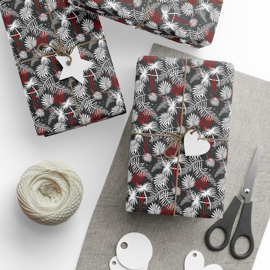 Yoongi Wrapping Paper - Tropical Chopsticks - Fanmade BTS Gift Wrap
