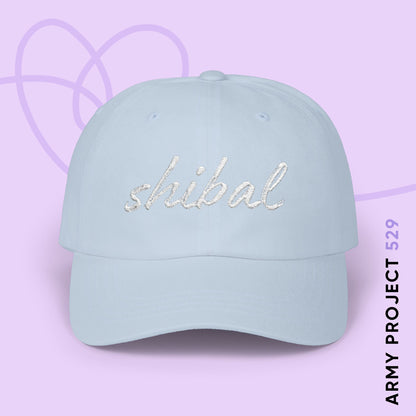 Shibal Script Embroidered Baseball Cap