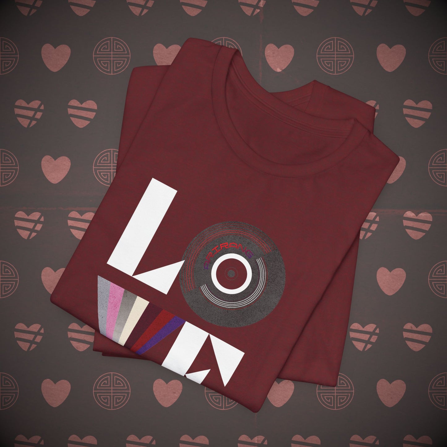 OT7 Short Sleeve Shirt - Love Record - Unisex Jersey T-Shirt