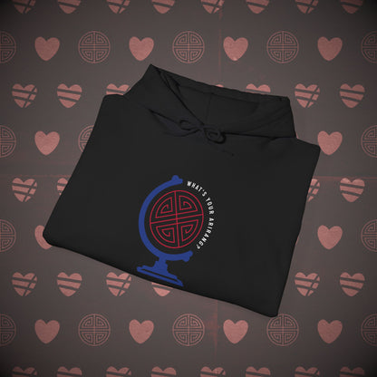OT7 Hoodie - What's Your Arirang? Globe and Cities - Cozy Unisex Sweatshirt