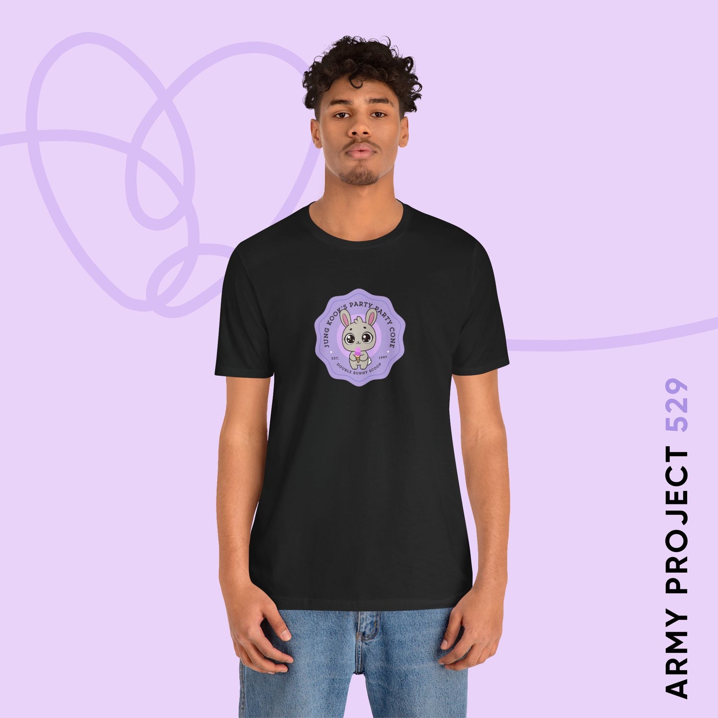 Jungkook Party Party Cone Unisex Jersey Short Sleeve Tee