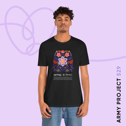 OT7 Short Sleeve Shirt - Until the Flowers Bloom - Unisex Jersey T-Shirt
