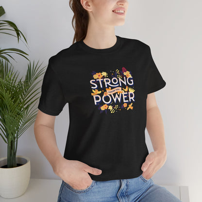 OT7 Short Sleeve Shirt - Strong Power Thank You - Fanmade BTS Merch - Soft Unisex T-Shirt