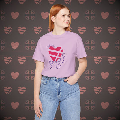 OT7 Short Sleeve Shirt - What's Your Love Song? - Unisex Jersey T-Shirt