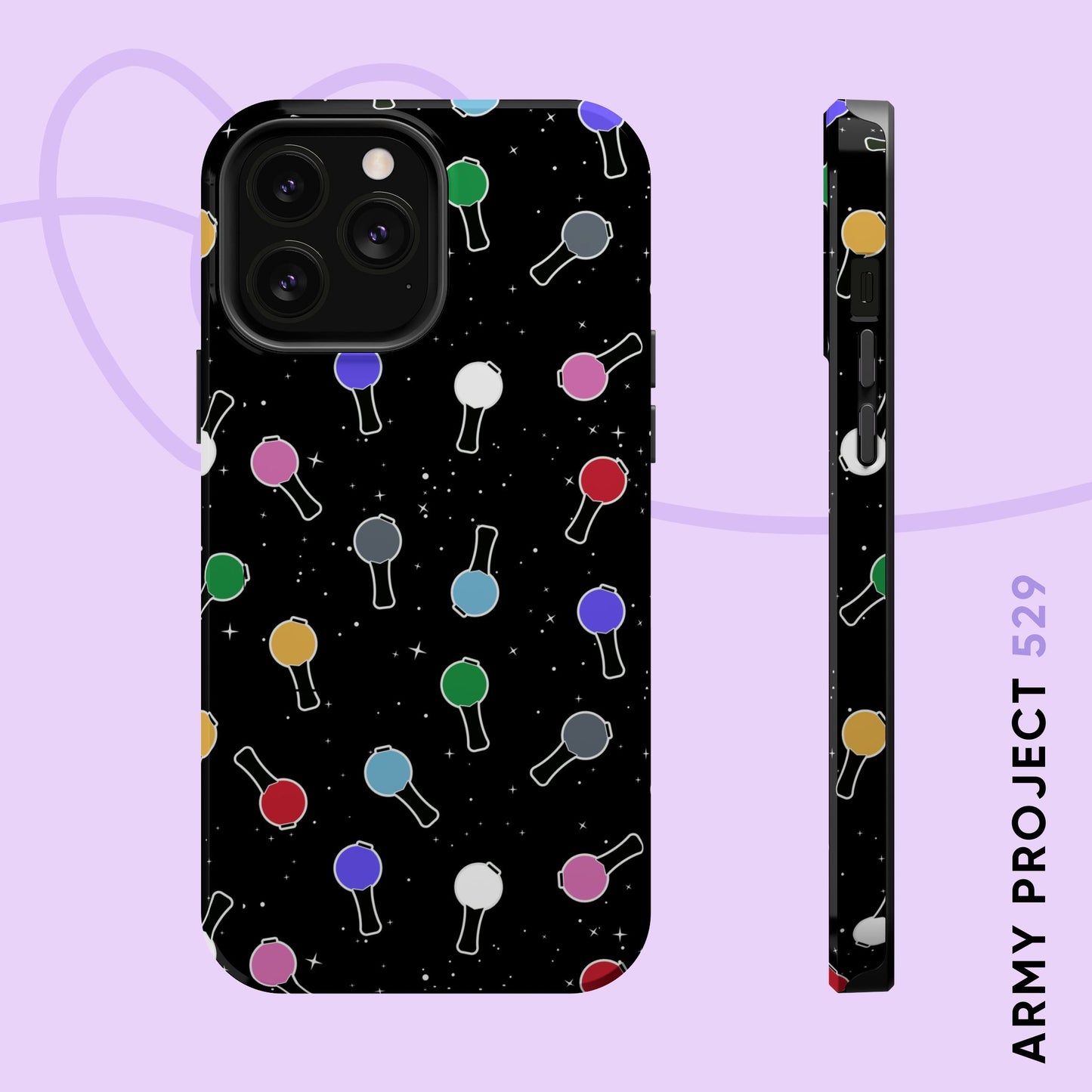 Ma City Map Lightstick Magnetic Tough Phone Case