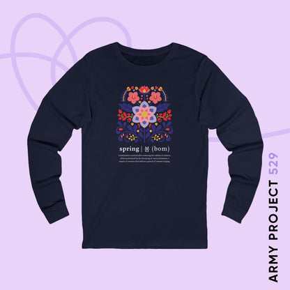OT7 Long Sleeve Shirt - Until the Flowers Bloom - Soft Unisex T-Shirt