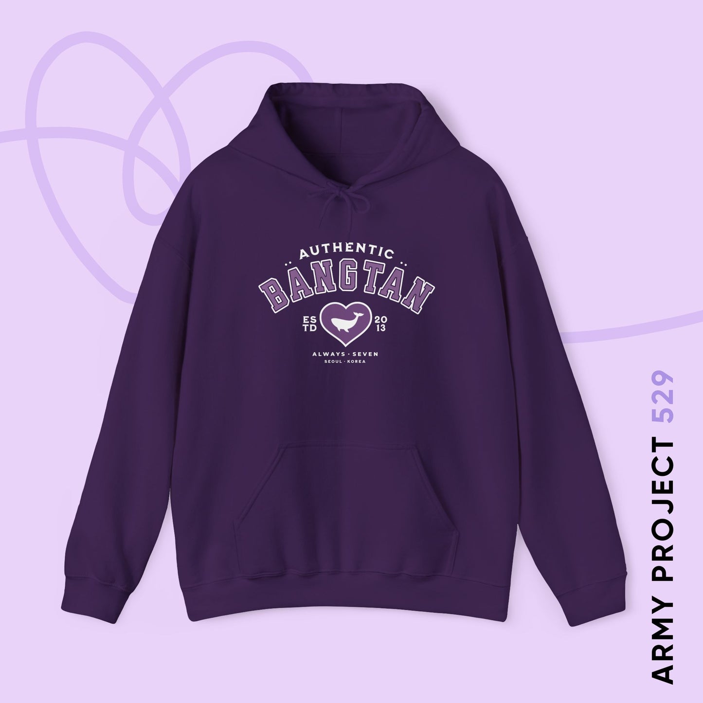 Authentic Bangtan Unisex Heavy Blend™ Hoodie