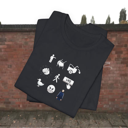 Walking Like A Duck Unisex Jersey Short Sleeve Tee