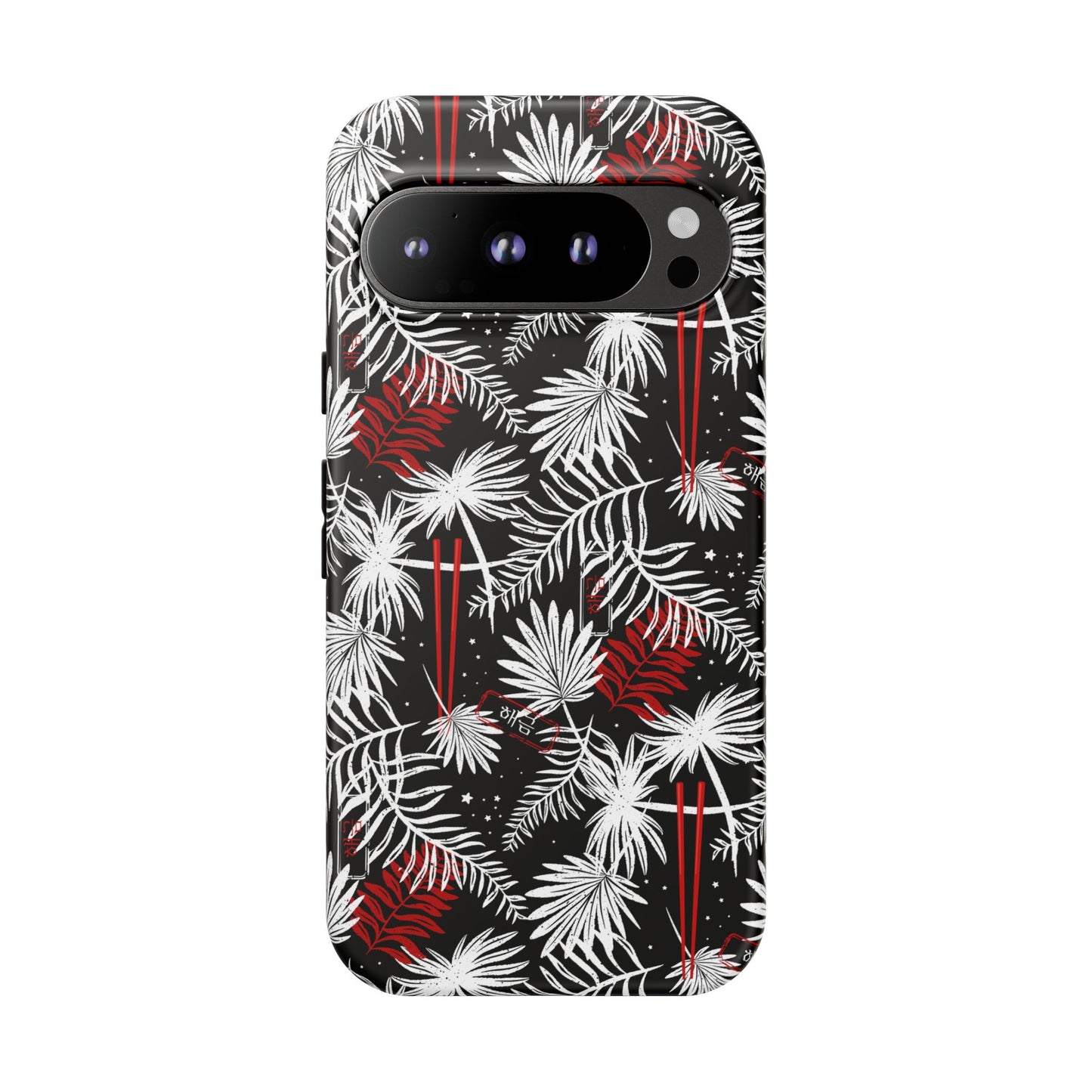 Yoongi Tough Phone Case - Tropical Chopsticks - Fanmade BTS Merch - iPhone, Galaxy, Pixel