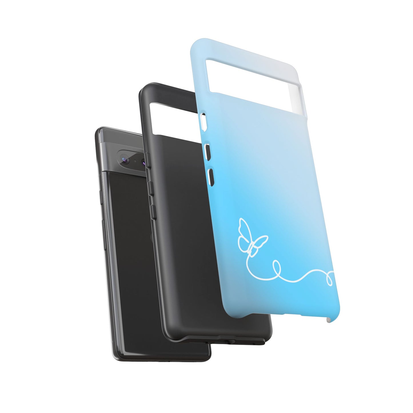 Clear Sunrise Ombre Tough Phone Case