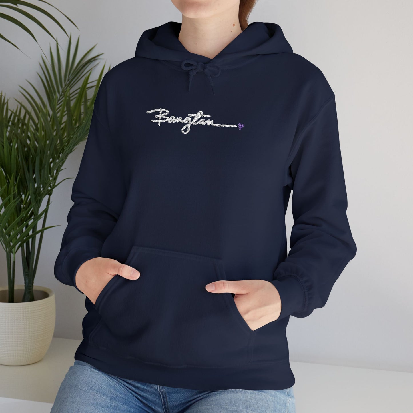Handwritten Bangtan Embroidered Unisex Heavy Blend™ Hoodie