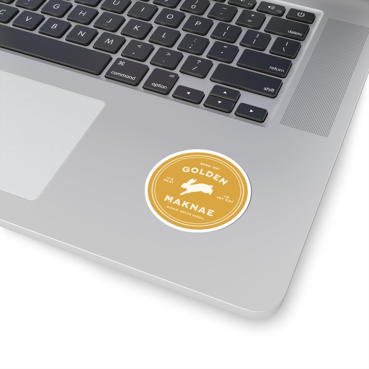 Golden Maknae Badge Series Vinyl Sticker