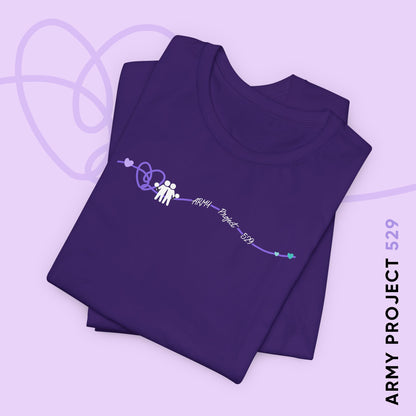 AP529 Heartline Logo Unisex Jersey Short Sleeve Tee