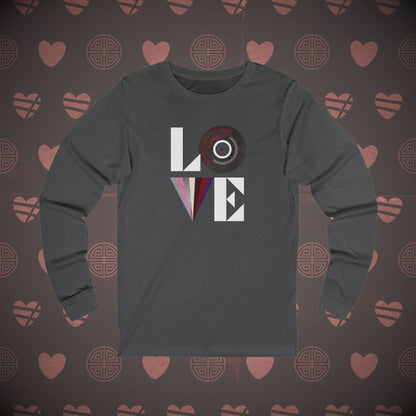 OT7 Long Sleeve Shirt - Love Record - Soft Unisex T-Shirt