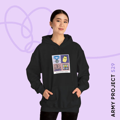 Jung Kook Hoodie - Funny Fanmade BTS Merch - Care Instructions - Cozy Unisex Sweatshirt