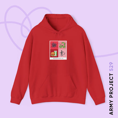 Hobi Hoodie - Funny Fanmade BTS Merch - Care Instructions - Cozy Unisex Sweatshirt