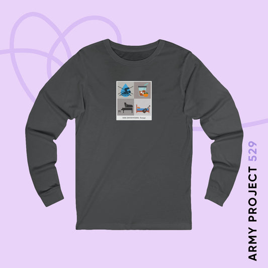Yoongi Care Instructions Unisex Long-Sleeve T-Shirt