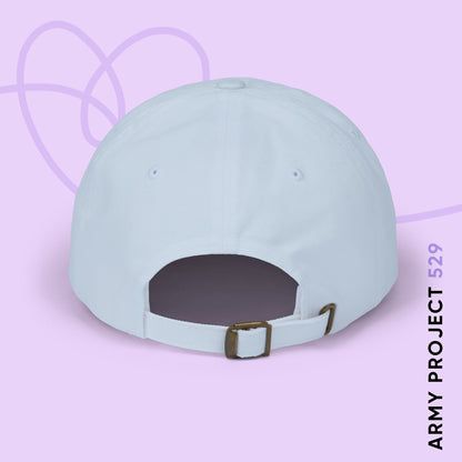 Shibal Script Embroidered Baseball Cap