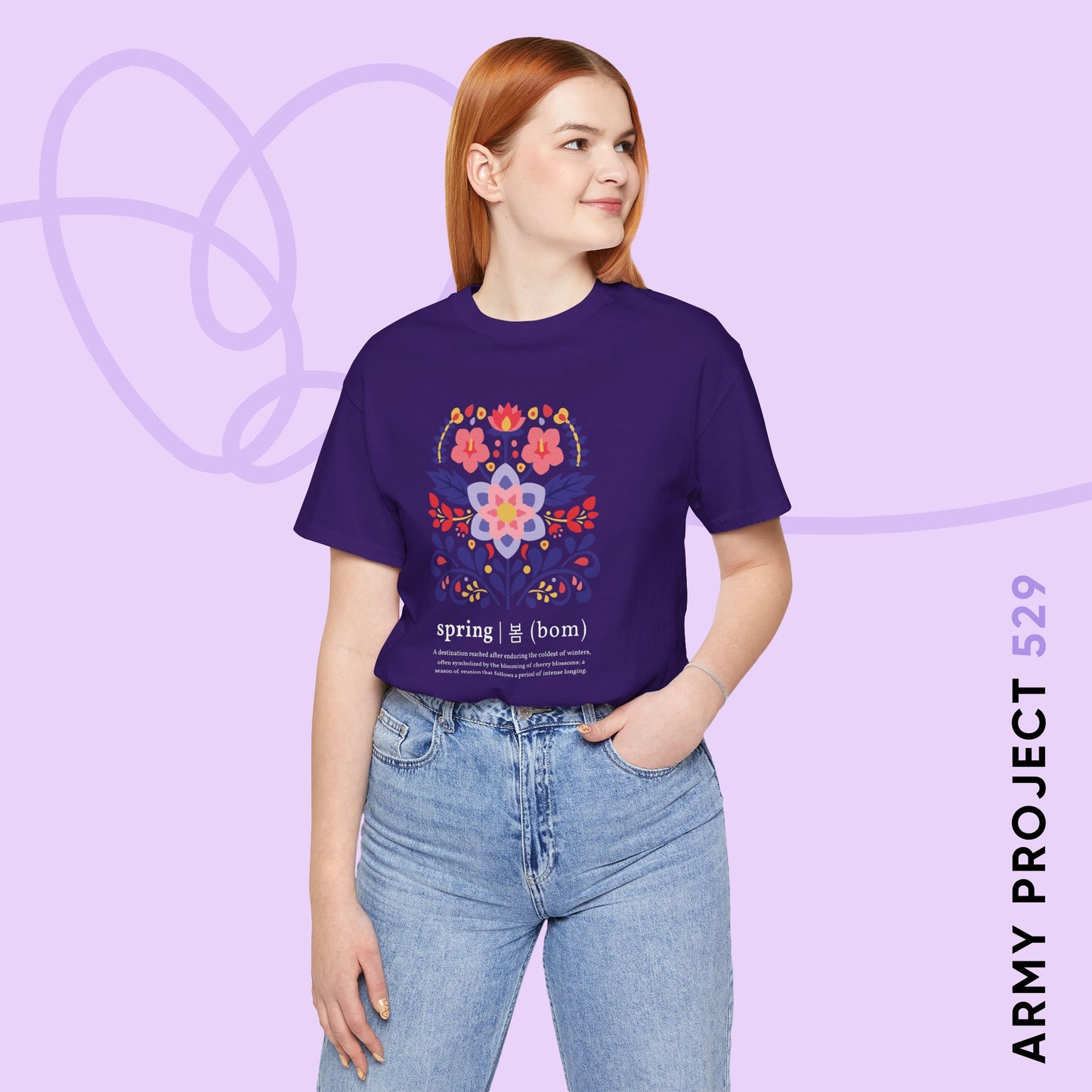 OT7 Short Sleeve Shirt - Until the Flowers Bloom - Unisex Jersey T-Shirt
